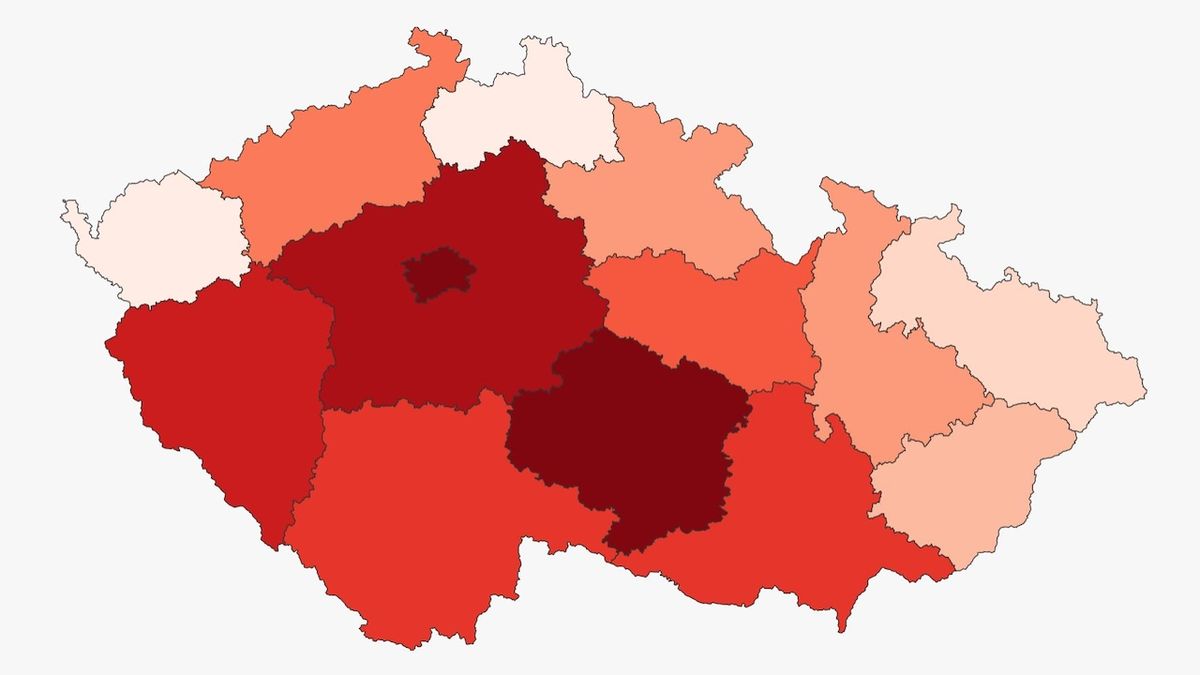 V Česku se covidem nakazilo přes 3,8 milionu lidí, 100 tisíc přibylo za 14 dní